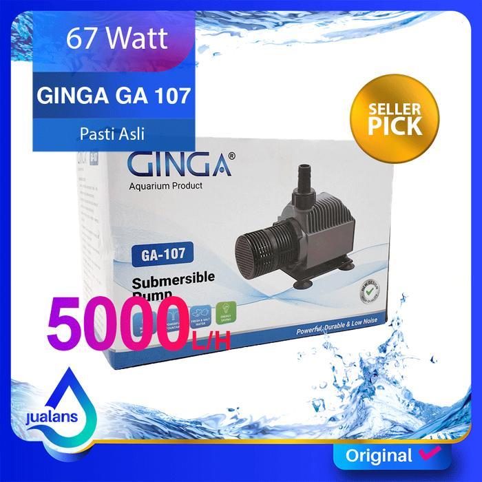 POMPA AIR CELUP AQUARIUM KOLAM KOI GINGA GA 107
