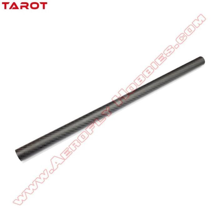 Tarot 30mm x 27mm x 1000mm 3K Matte Pure Carbon Tube