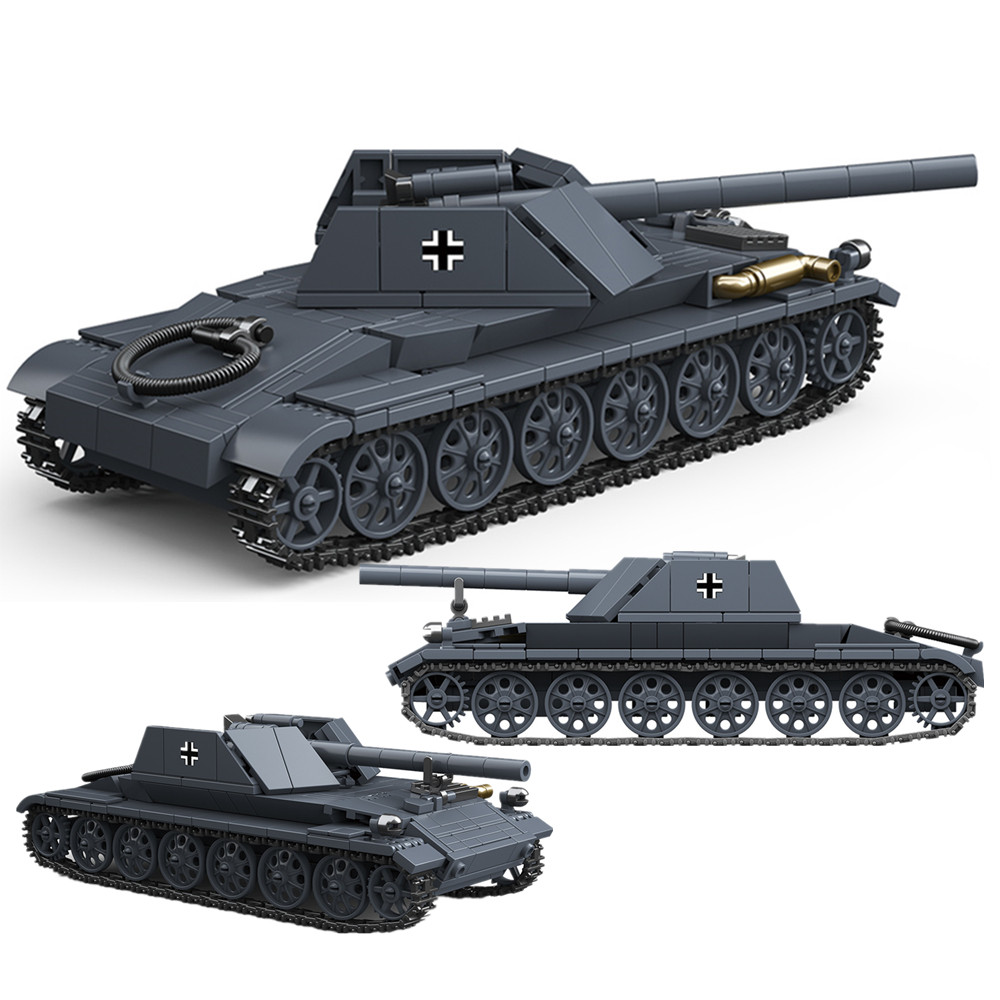 Military War Series World War 2 WW2 Army WW2 Building Blocks Bricks Set German Weapons Carrier