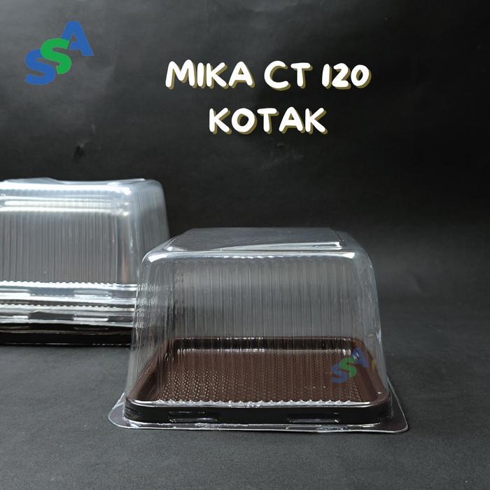 MIKA CT 120 KOTAK / MIKA KUE TART KOTAK / MIKA KUE KOTAK