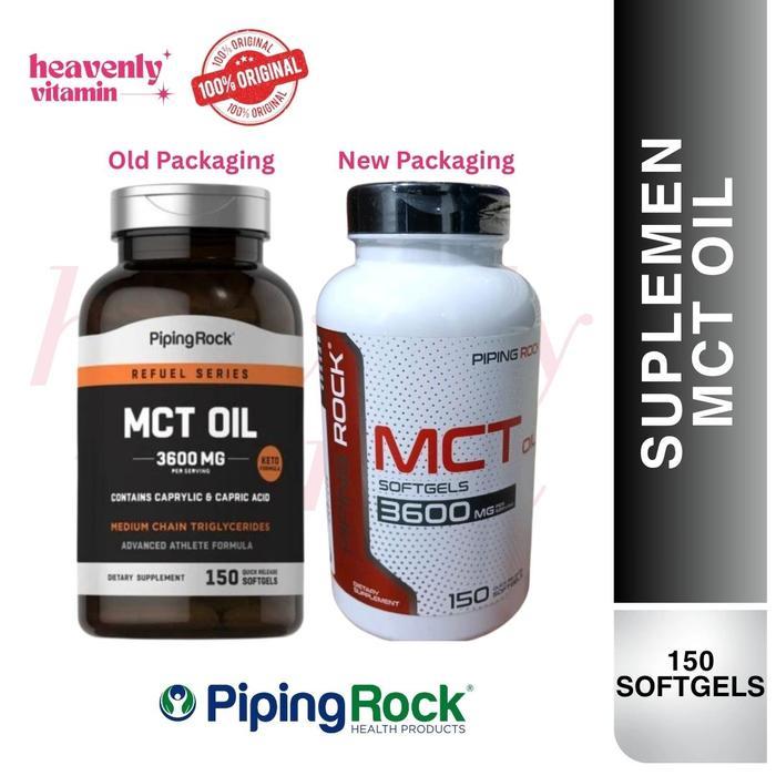 Pipingrock Piping Rock MCT Oil 3600 mg - 150 Softgels