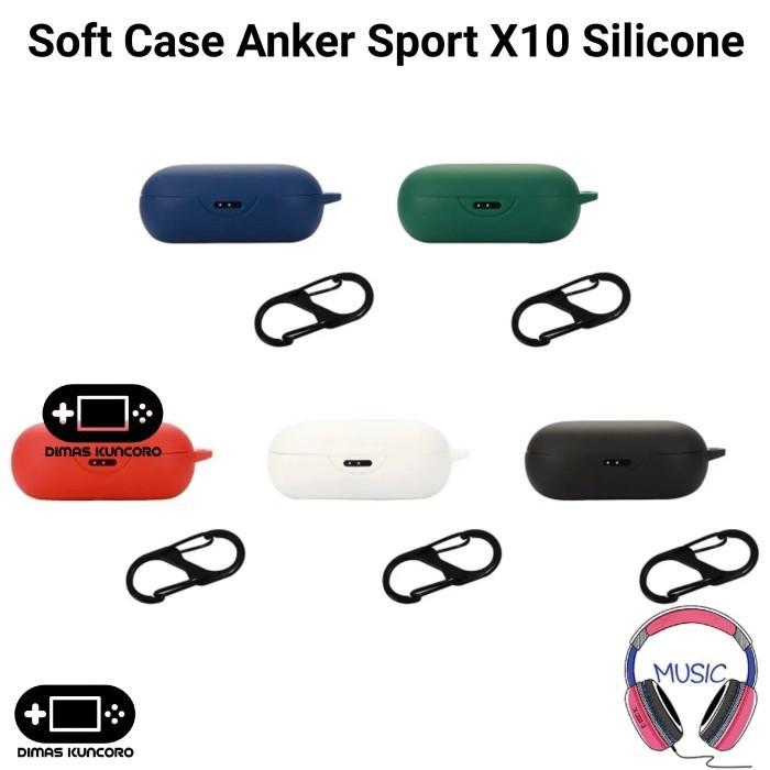 Sale Soft Case Anker Sport X10 Silicone Silicon Soundcore Bumper Casing Tws