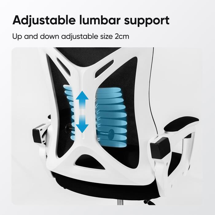 Deli Office Chair / Kursi Kantor Kerja Dengan Sandaran Kaki E4935