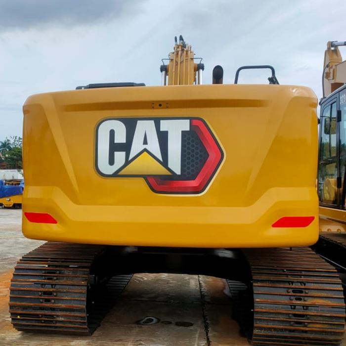 Stiker Counterweight Excavator Cat 320