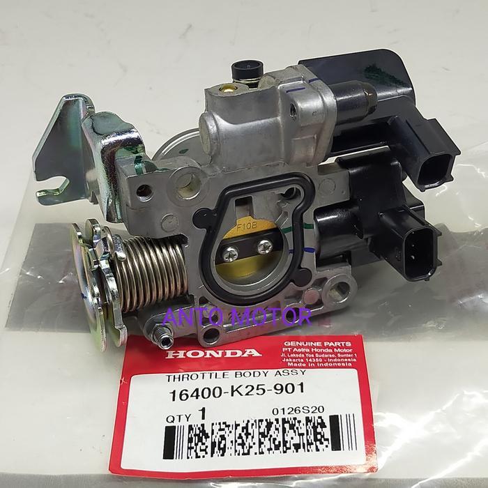 Throttle Body Beat F1 2013 Asli Honda Ahm