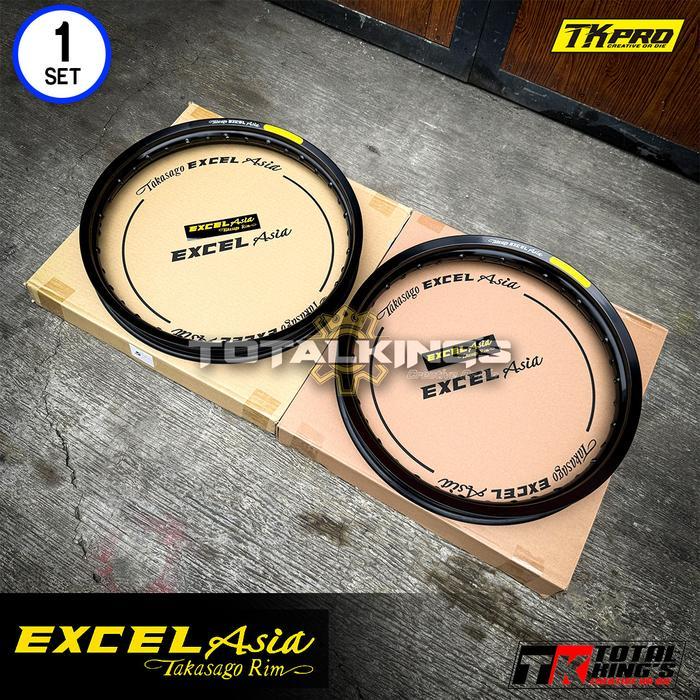 Velg Velk Takasago Excel Asia Rim Ring 18 160 185 Hitam