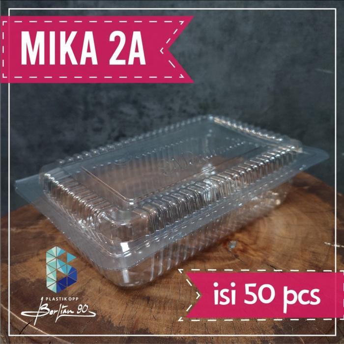 Thebest- Mika Plastik 2A - Mika Kue Makanan Jajanan / Mika Kemasan Makanan Buah