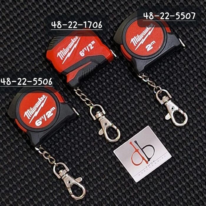 Meteran Milwaukee Measuring Tape 2 Meter 48-22-5506 Original