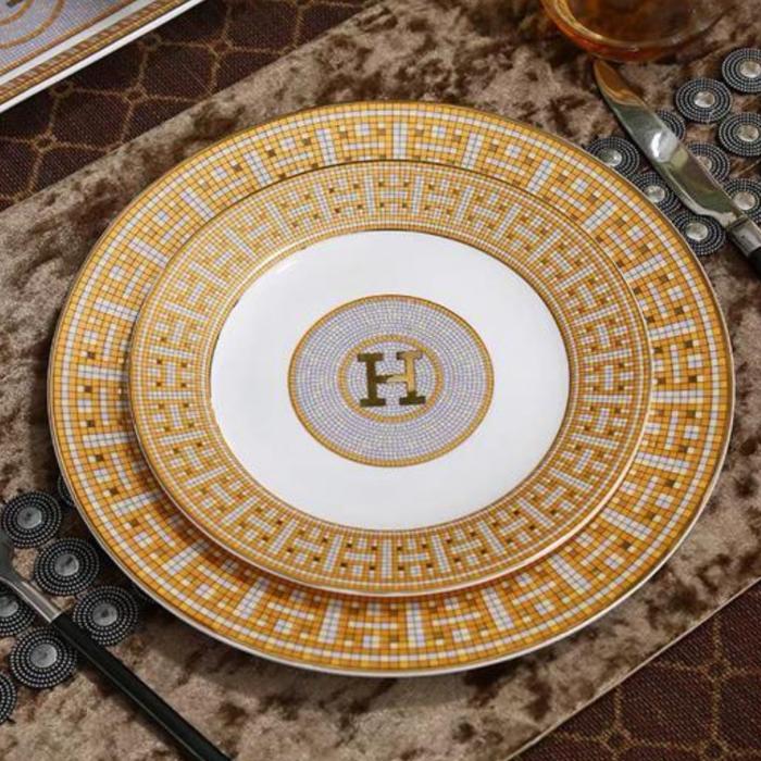 European Luxury Plate Set - Piring Keramik Mewah