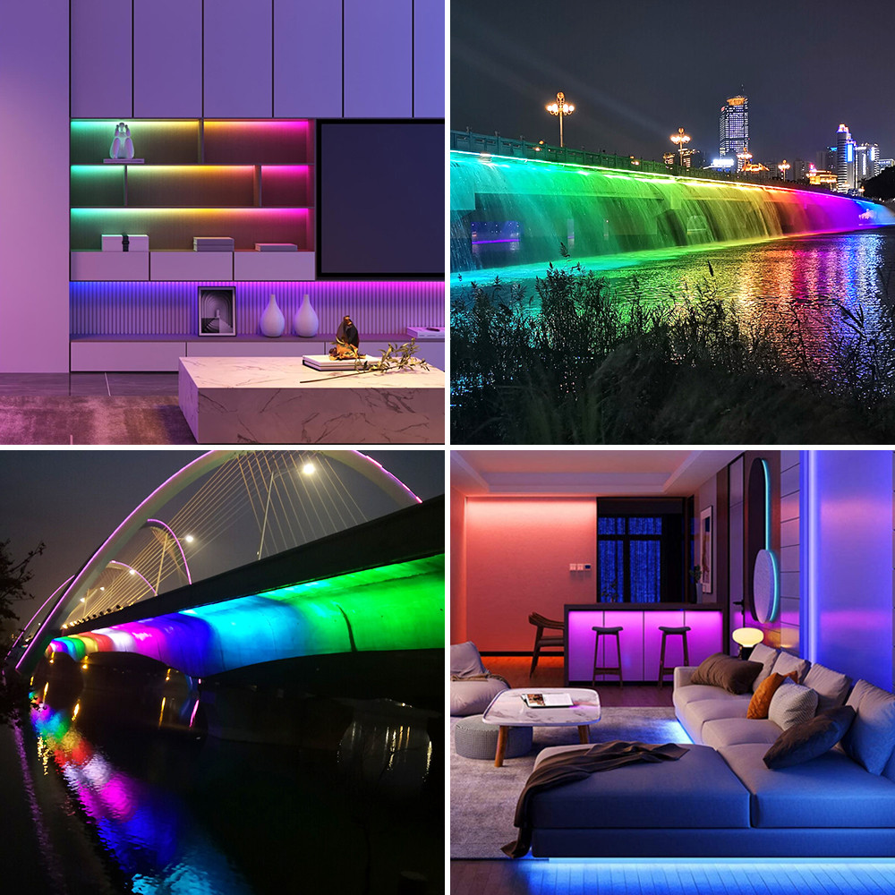 WS2812B WS2811 WS2813 WS2815 5050 RGB Smart LED Strip 5V 12V WS2812 Light Individually Addressable