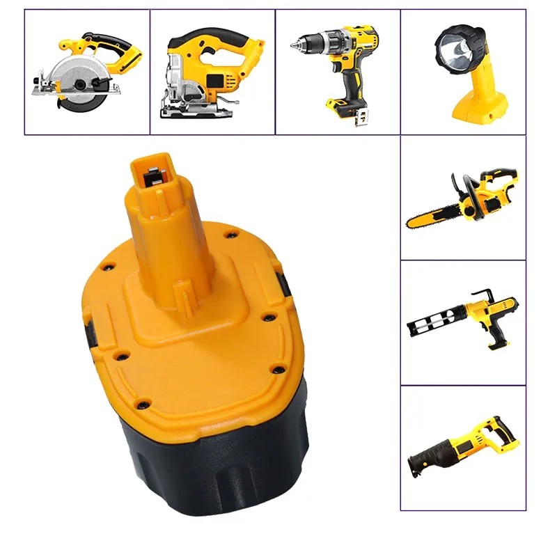 4800mAh/6800mAh 18V Ni-MH Replacement Battery For Dewalt XRP DC9096 DC9099 DC9098 DW9099 DW9098