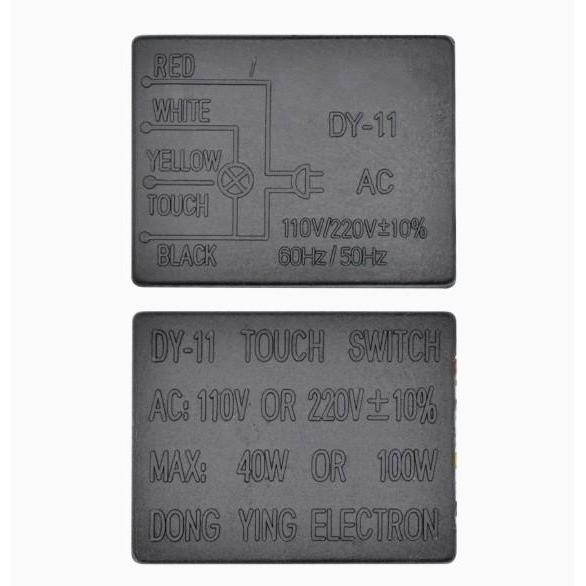 1A SENSOR KONTROL SENTUH EMPAT ARAH INDUKSI SENSOR KONTROL SENTUH LOGAM EMPAT TAHAP PEREDUPAN LAMPU