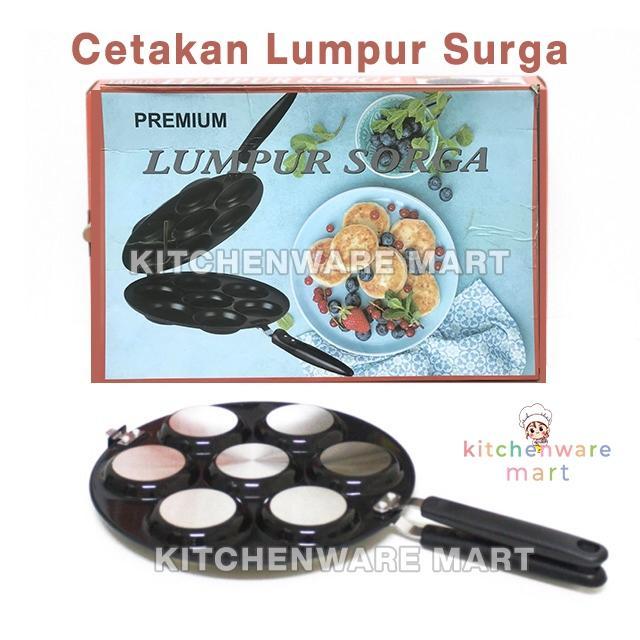 Cetakan kue lumpur surga - apem bakar - Cake Mold Sanoya 27 cm - Double Side Mold