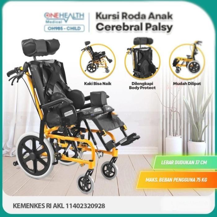 Kursi Roda Anak Cerebral Palsy