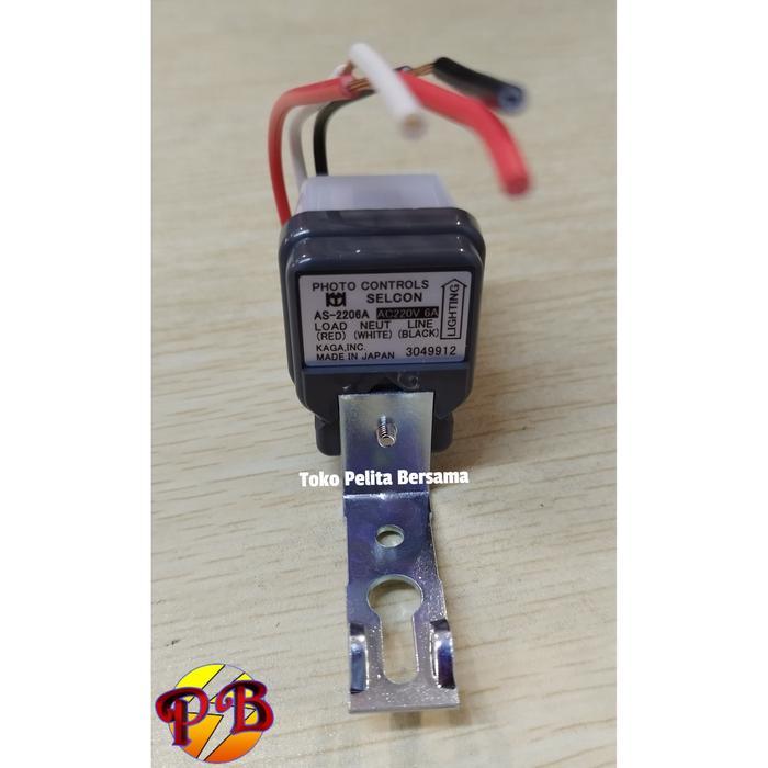 Photocell Selcon 6A ORIGINAL / Fotocell Selcon 6 Ampere Original / Photocell Selcon 6 Ampere