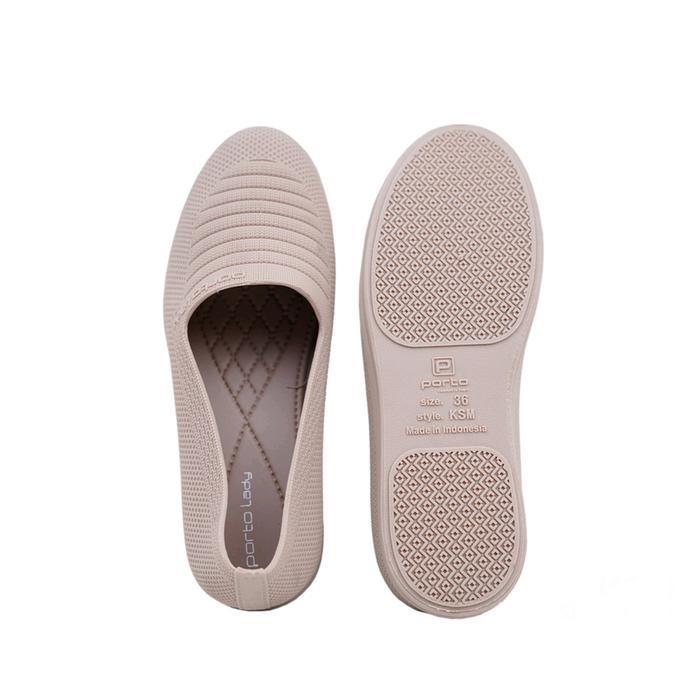 Sepatu Slip On Wanita Karet Jelly Shoes Anti Air Porto Ksm