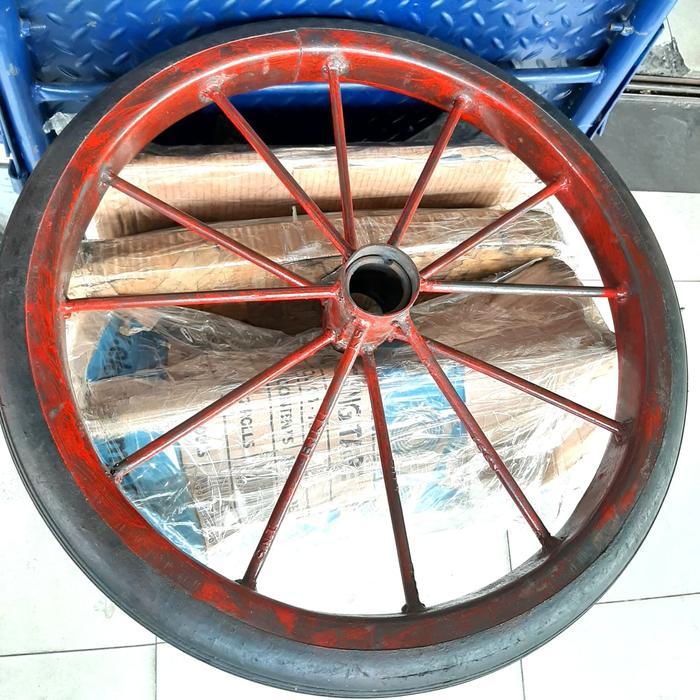 roda gerobak dorong roda gerobak air roda troli besar