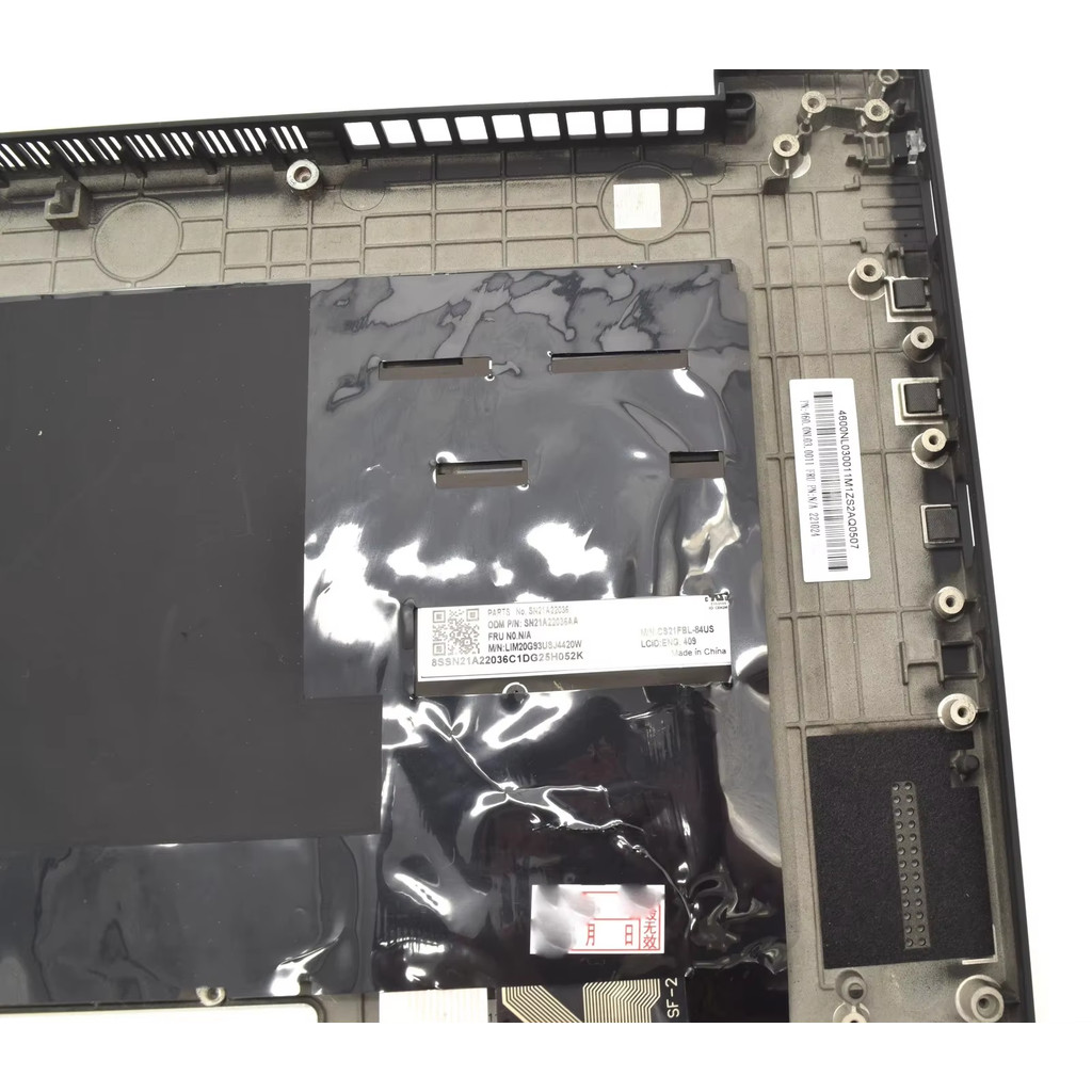 New For Thinkpad P1 Gen 4 X1 Extreme 4th Gen P1 Gen 5 X1 Extreme Gen 5 Palmrest Upper Case US