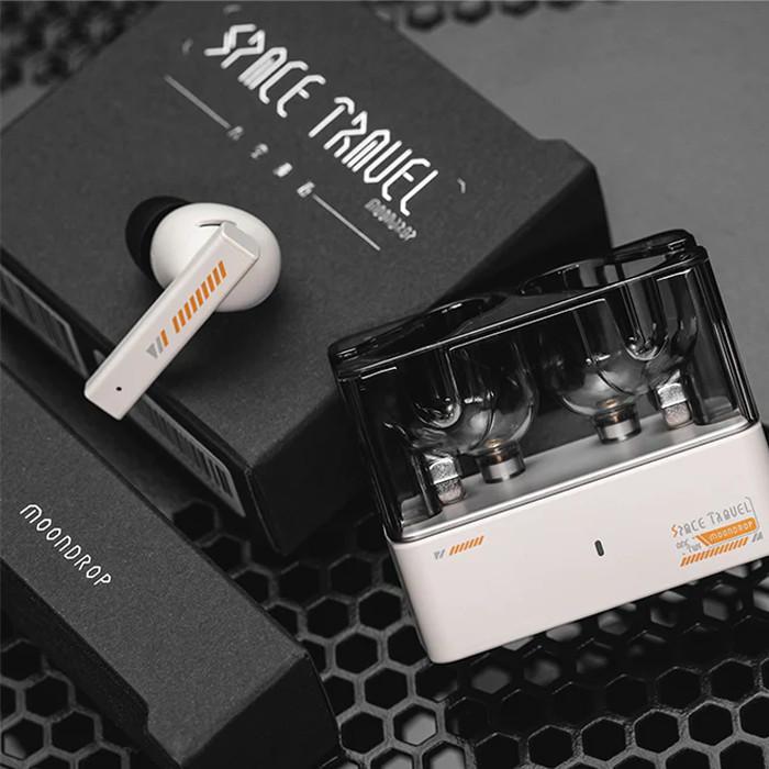 TEREMURAHTERLARIS READY SILAHKAN DIORDER MOONDROP SPACE TRAVEL 2 ANC DYNAMIC DRIVER TWS TRUE
