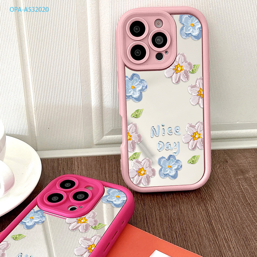 Casing Hp Untuk OPPO A60 A54 A58 A77S A57 A55 A53 A33 2020 2022 4G Kesing Phone Case Soft S9-0011 MF