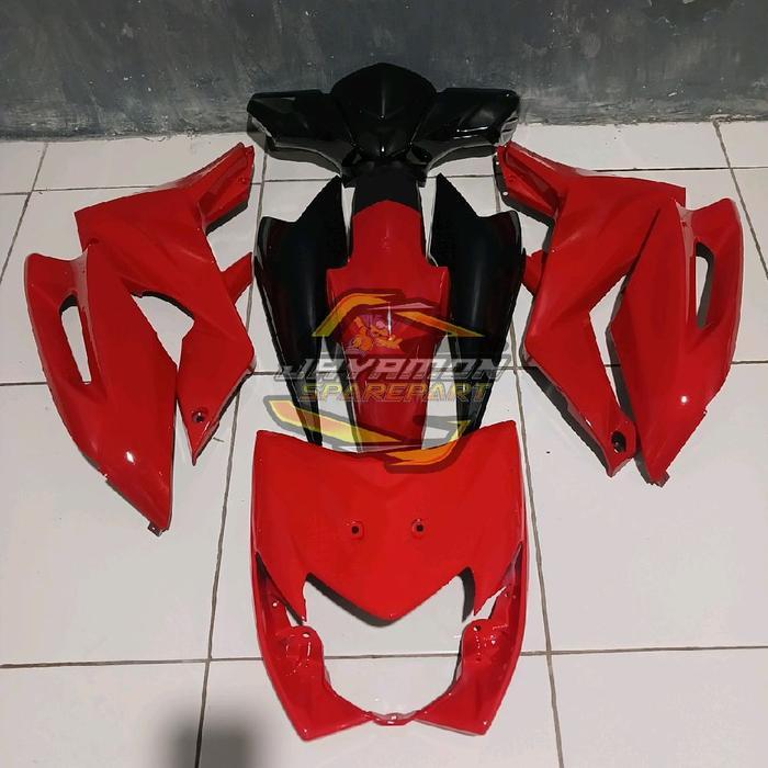 Cover body full halus motor honda blade lama 110CC warna merah Motorcycle
