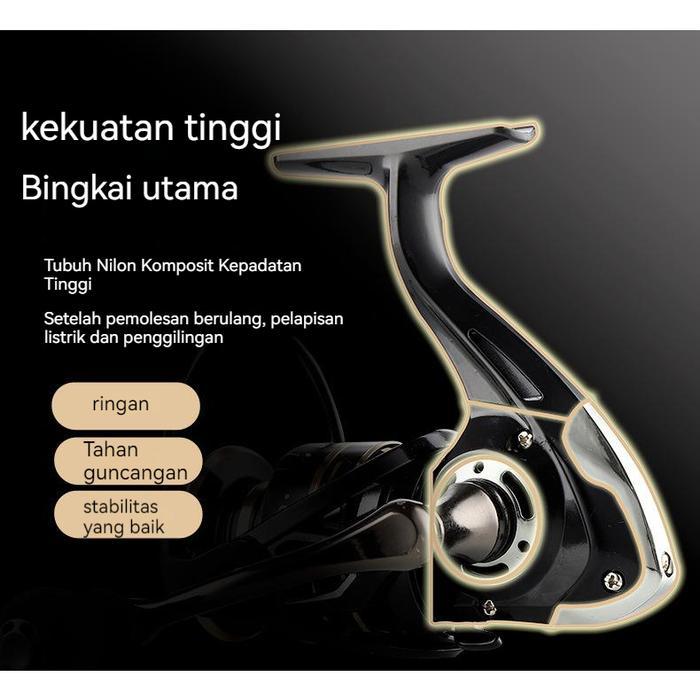 FAST REEL FISHING REEL PANCING 10KG NX2000-7000 SERIES REEL PANCING TARIKAN MAX DRAG 30KG REEL
