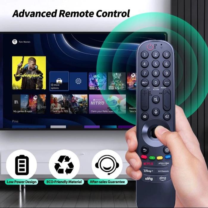 [Pasti Cocok] Remote Remot Tv Lg Led Smart Tv Uhd Oled Qned 4K 8K
