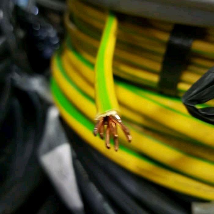 Kabel Grounding 16Mm Kuning Hijau/Kabel Penangkal Petir Grounding 16Mm Pasti Diskon