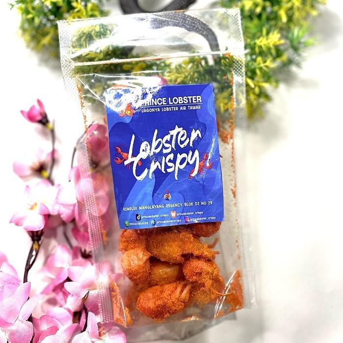 Prince Lobster Crispy/Rasa Balado/Lobster/Lobster Crispy/Snack/Keripik/Cemilan/Pedas/100Gr