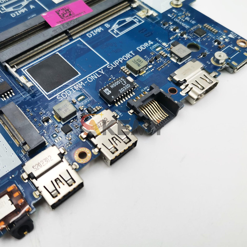 Laptop Motherboard For Dell Inspiron 3500 3501 Vostro 3400 GD15A LA-K033P with i3 i5 i7 CPU GPU