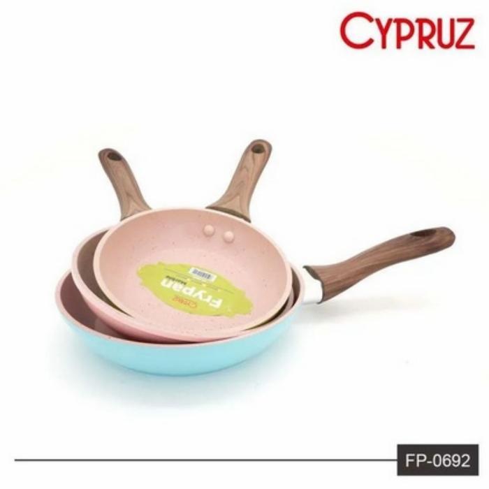 Fry Pan Marble Mini Anti Lengket Cypruz