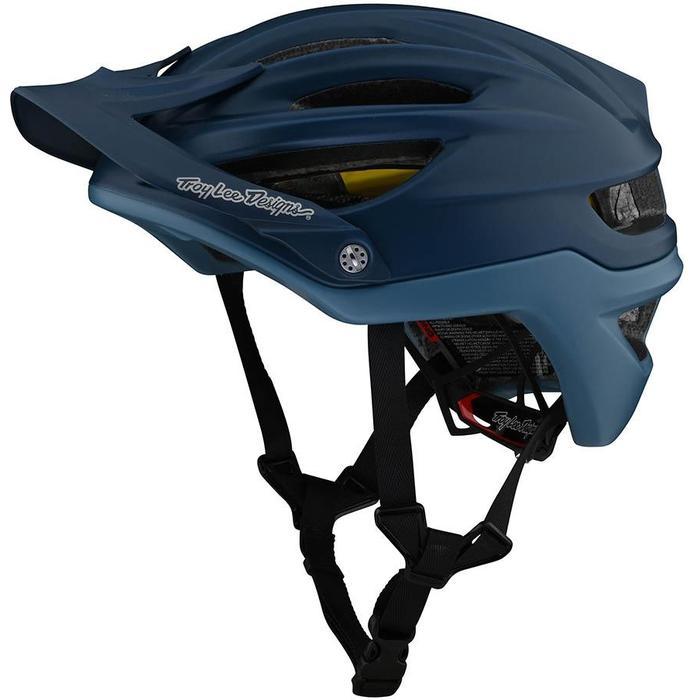 TROY LEE DESIGN A2 HELMET HELM PS DECOY SMOKE BLUE