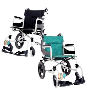 Kursi Roda Traveling SOMA Aluminium 250 14" ( Wheelchair Roda Kecil - Hitam