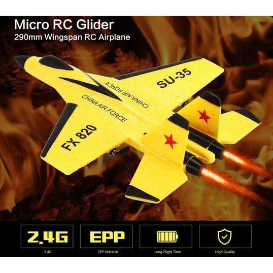 Helikopter Pesawat Remot Control Fluxo RC Airplane Original Lengkap