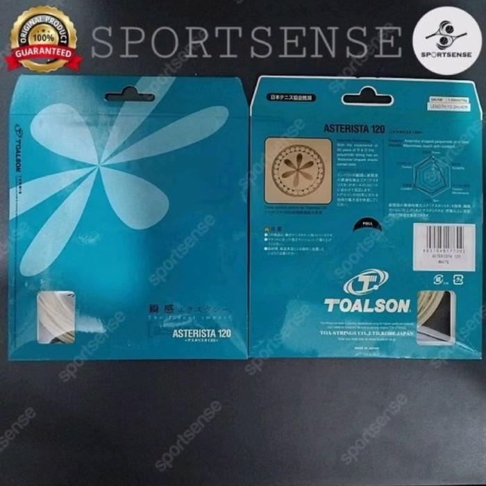 Senar Raket Tenis Tennis Toalson Asterisk Asterista 120 Original
