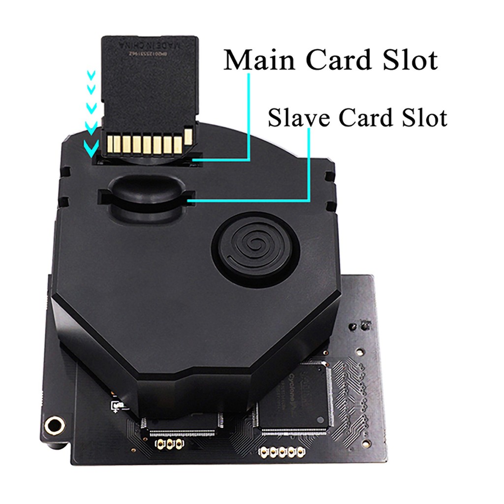 A40I for GDEMU Remote SD Card Mount Kit the Extension Adapter for Dreamcast GDEMU