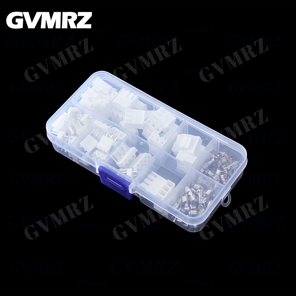 120Pcs/Box 2/3/4 Pin JST VH 3.96mm Male Plug Female Socket JST VH3.96 Pin Header Connector Plastic