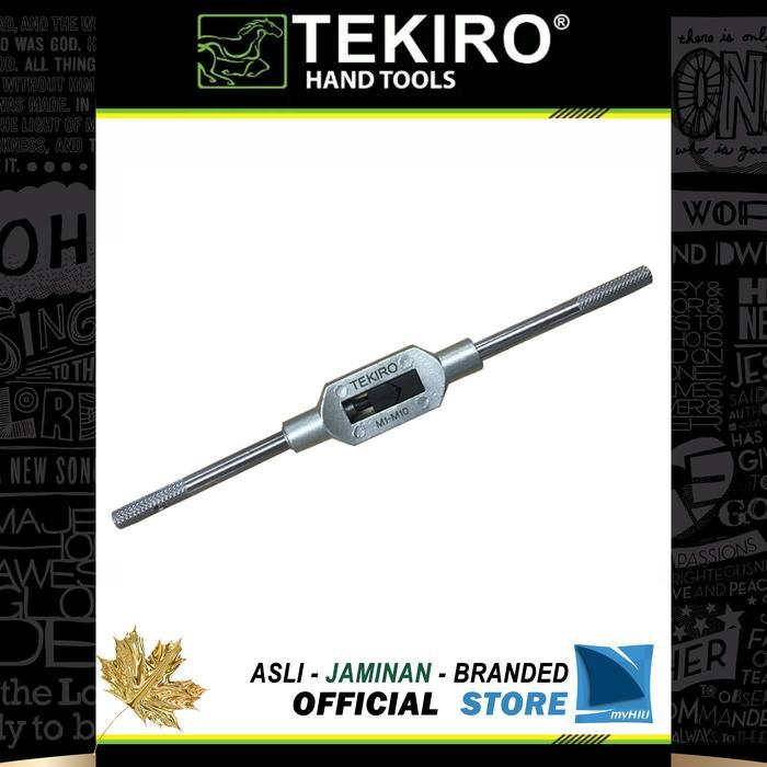 Gagang Tap M1-M10 Pembuat Drat Putar Manual / Tap Handle TEKIRO