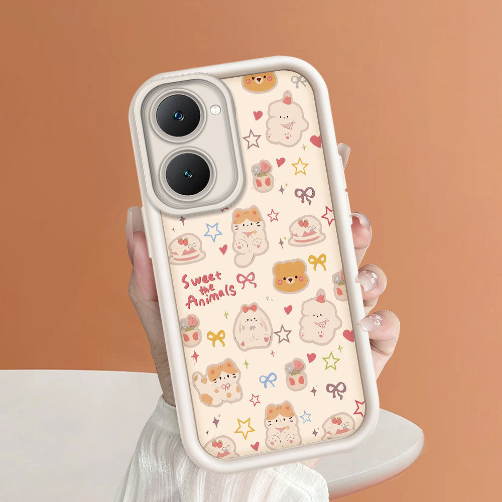 Casing Hp Untuk VIVO Y03 Y18 Y18E Phone Case Softcase Soft Cesing Handphone Cover Populer Kartun Cas