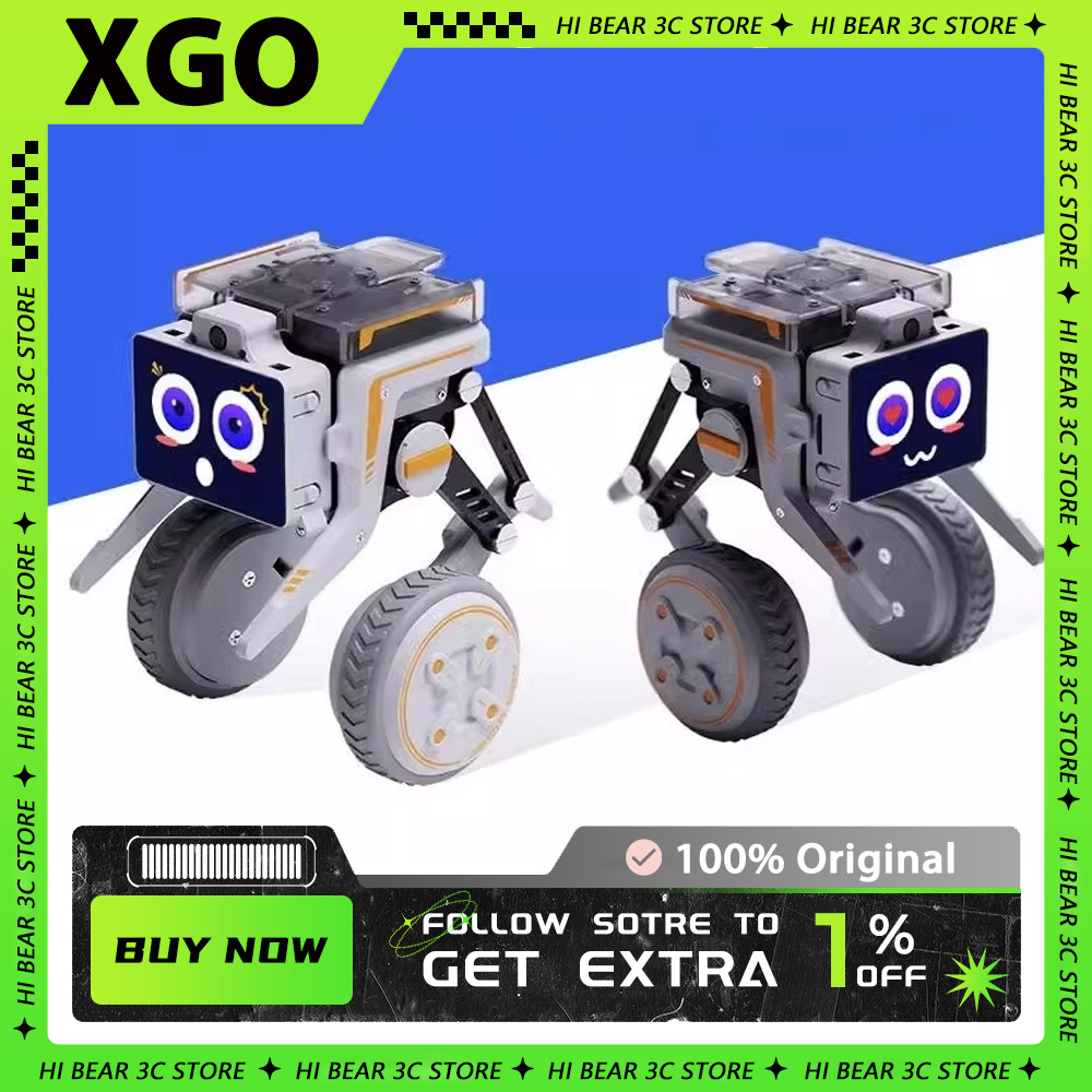 XGO Rider Robot Desktop AI Wheel-Legged Robot Omni Directional Self-Balancing Raspberry Pi