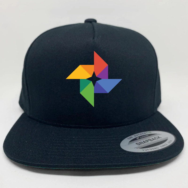 Topi Snapback Google Photos logo