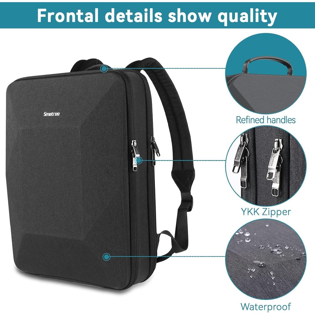 Smatree Hard Gaming Laptop Backpack Compatible for 18 inch Alienware 18 Area-51/ m18/m18 R2/Razer