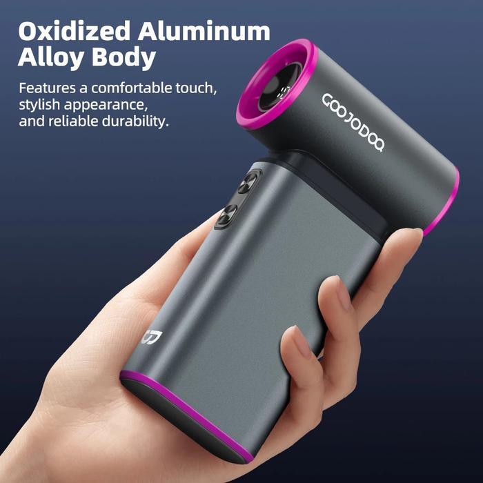 [EXCLUSIVE STELLA WIDJAJA] GOOJODOQ GFS009 3-in-1 Ultra High-Speed Premium Handheld Fan Up to 71000