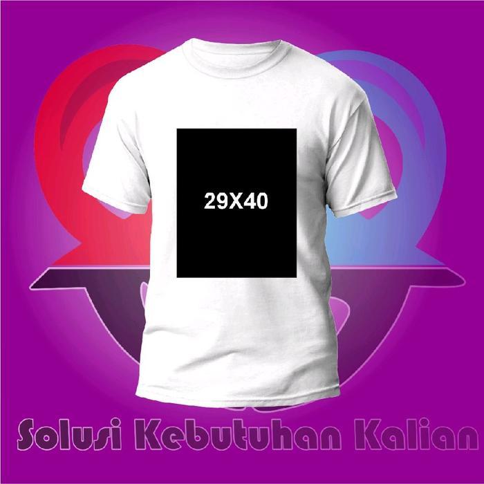 "New" Sablon setrika custom,Sablon DTF Custom Digital Transfer Film A3 CMYK Sablon Setrika Topi Kaos