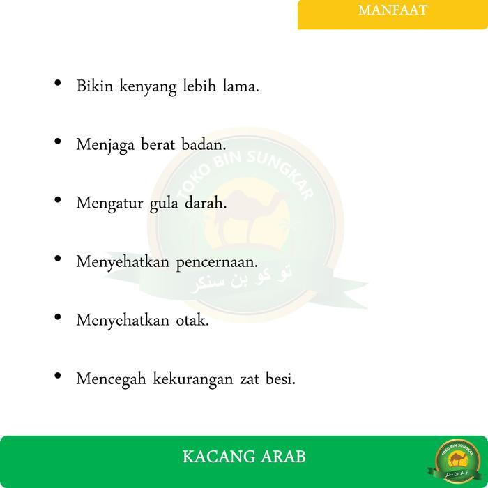 "New" Kacang Arab 1kg Kacang Arab Merk Random 1kg Kacang Arab 1 kg Renyah Gurih Kacang Arab Roasted