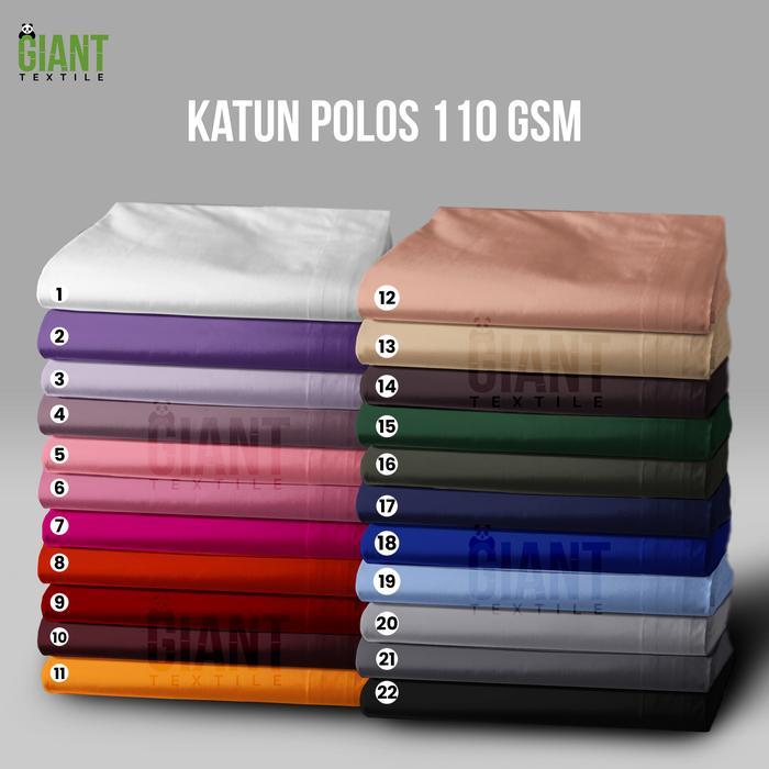 "New" Kain Disperse Microtex Polos Sprei/bedcover Berkualitas & Termurah