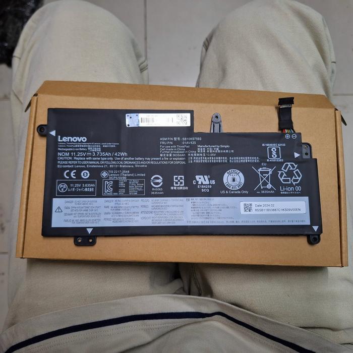 baterai lenovo thinkpad 13 s2 01AV435 01AV400 01AV401