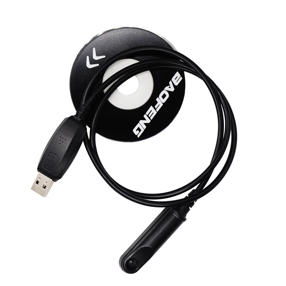 Baofeng UV-9R USB Programming Cable Driver CD Waterproof For BaoFeng UV-9R Pro UV9R Plus GT-3WP UV-5