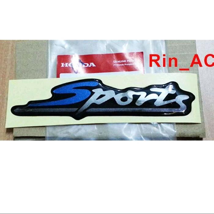 EMBLEM LOGO STICKER STIKER SPORTS MOBIL HONDA JAZZ GD3 IDSI VTEC SPORT TOPPS