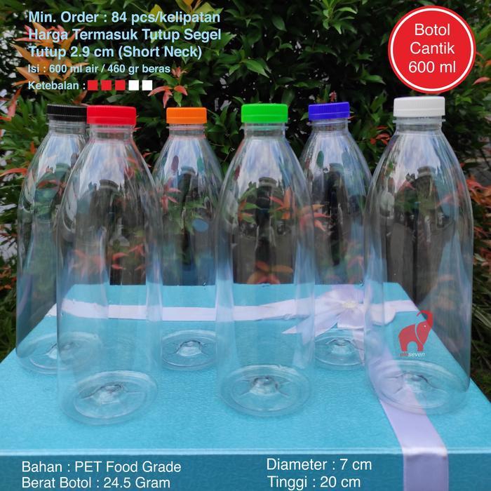 Botol Plastik Cantik 600 ml - Botol Cantik 600 ml - Botol Valencia SN